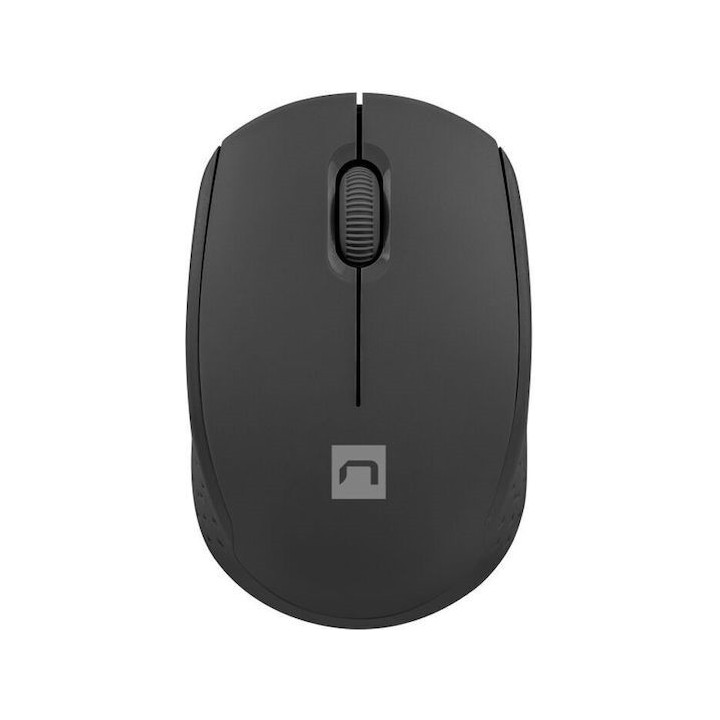 NATEC Stork Wireless Optical Mouse 1600 DPI - Black (NMY-2000) (NTCNMY-2000)