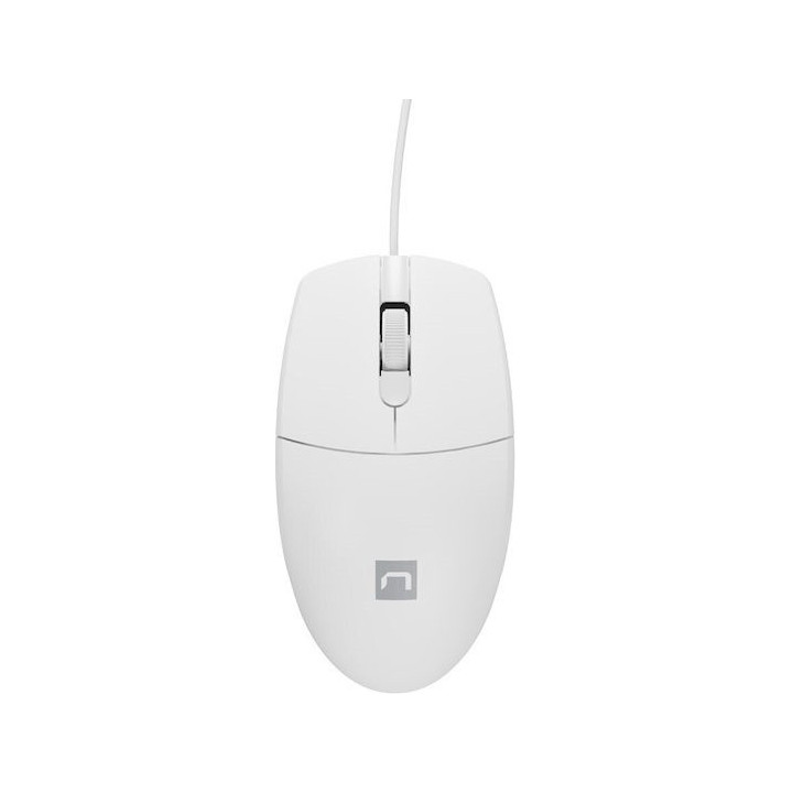 NATEC Ruff 2 Optical Mouse 1000 DPI - White (NMY-1988) (NTCNMY-1988)