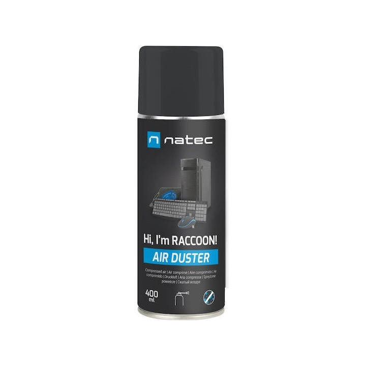 NATEC Raccoon Compressed Air Duster 400ml (NSC-2119) (NTCNSC-2119)