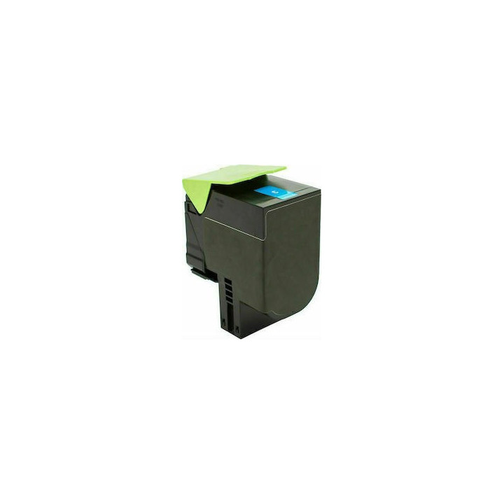 LEXMARK 702HC CYAN Συμβατό (3000 σελιδες) CS310 / 410 / 510