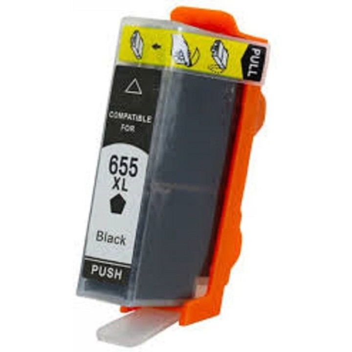 ΣΥΜΒΑΤΟ HP 655 XL BLACK High Yield 30ML