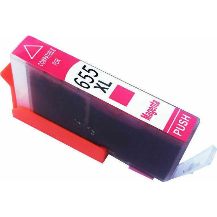ΣΥΜΒΑΤΟ HP 655 XL MAGENTA High Yield 18ML