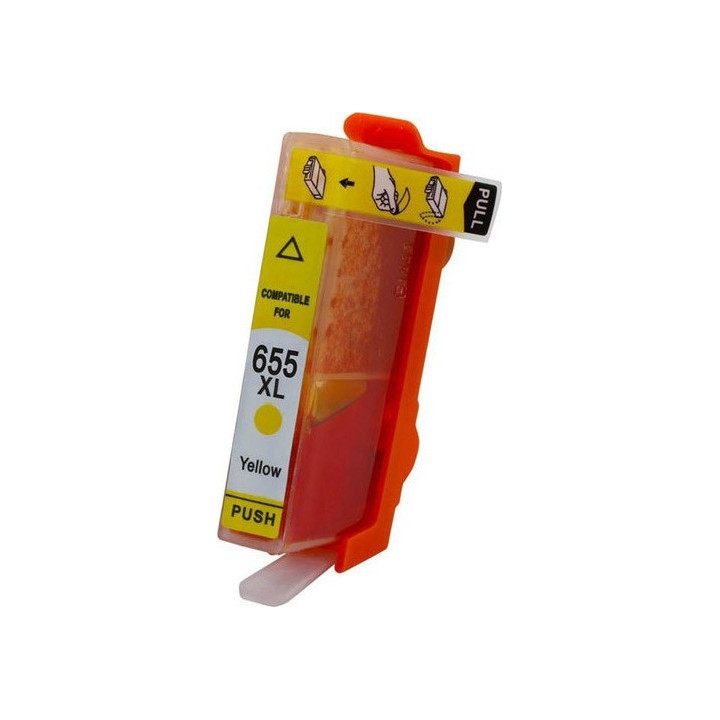 ΣΥΜΒΑΤΟ HP 655 XL YELLOW High Yield 18ML