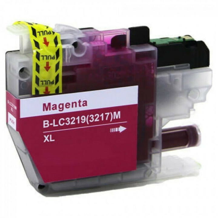 Brother LC3219 XL ΣΥΜΒΑΤΟ Μελάνι InkJet MAGENTA 18ml (LC3219XLM)