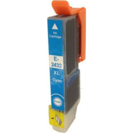 Epson 24XL CYAN Συμβατό T2421 XL- BULK - (C13T24324010 C13T24324012)