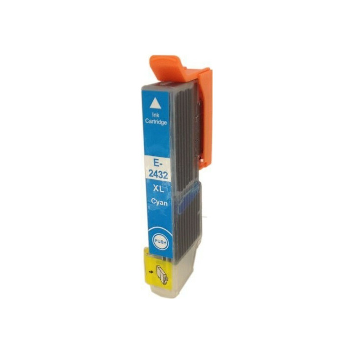 Epson 24XL CYAN Συμβατό T2421 XL- BULK - (C13T24324010 C13T24324012)