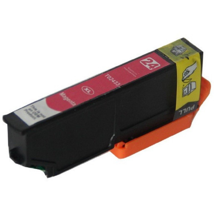 Epson 24XL MAGENTA Συμβατό T2433 XL- BULK -(C13T24334010 C13T24334012)