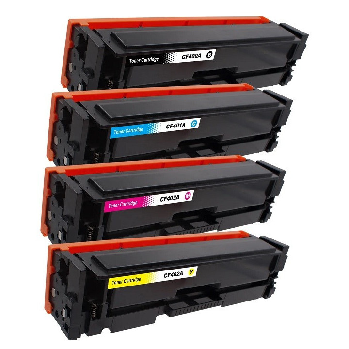 HP 201X Συμβατά Toner ΠΑΚΕΤΟ 4 ΧΡΩΜΑΤΩΝ CF400X/CF401X/CF402X/CF403X