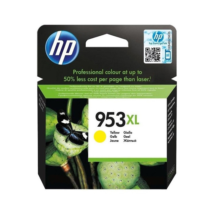HP Μελάνι Inkjet 953XL Yellow (F6U18AE) (HPF6U18AE)