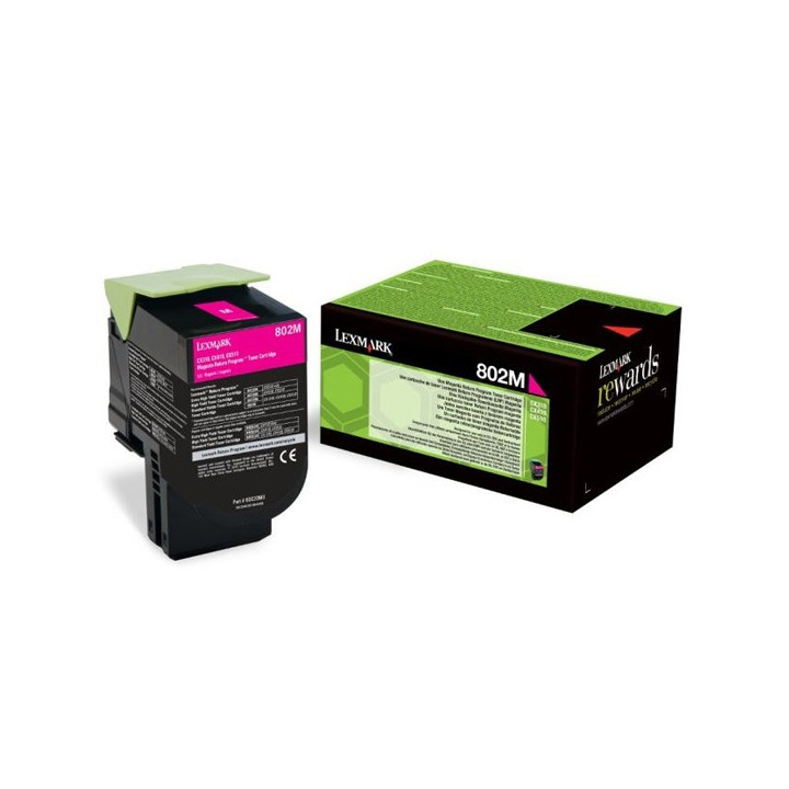 Toner Lexmark 80C20M0 Magenta (80C20M0) (LEX80C20M0)