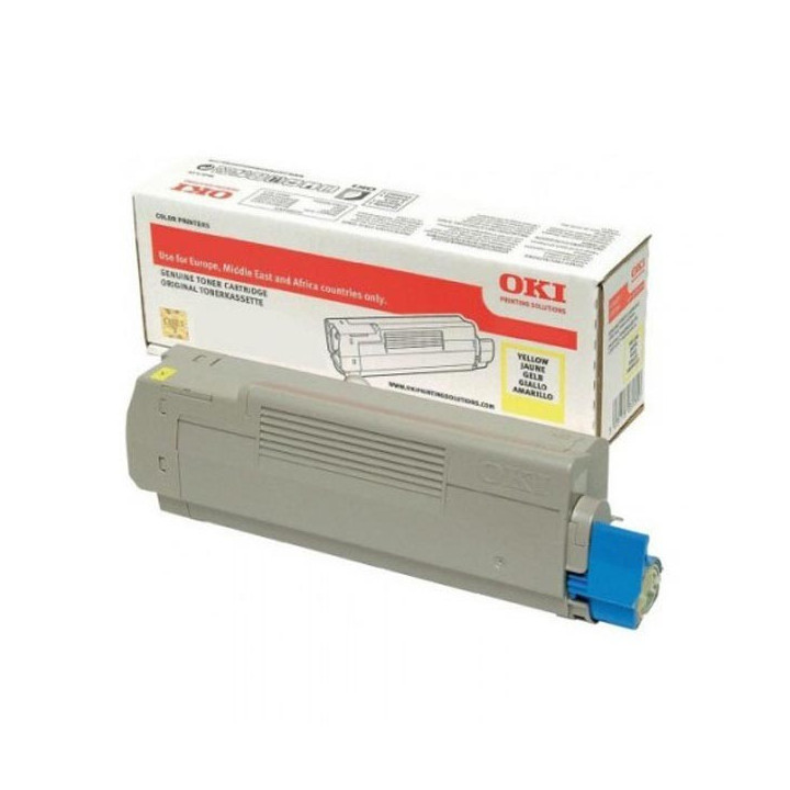OKI C532/MC573 TNR YELLOW HC 6K (46490605) (OKI-C532-YHC)
