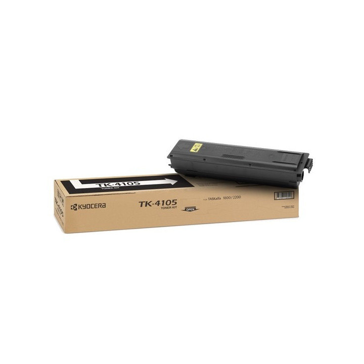 Kyocera Taskalfa 1800/01/2200/01 Toner Black (TK-4105) (KYOTK4105)