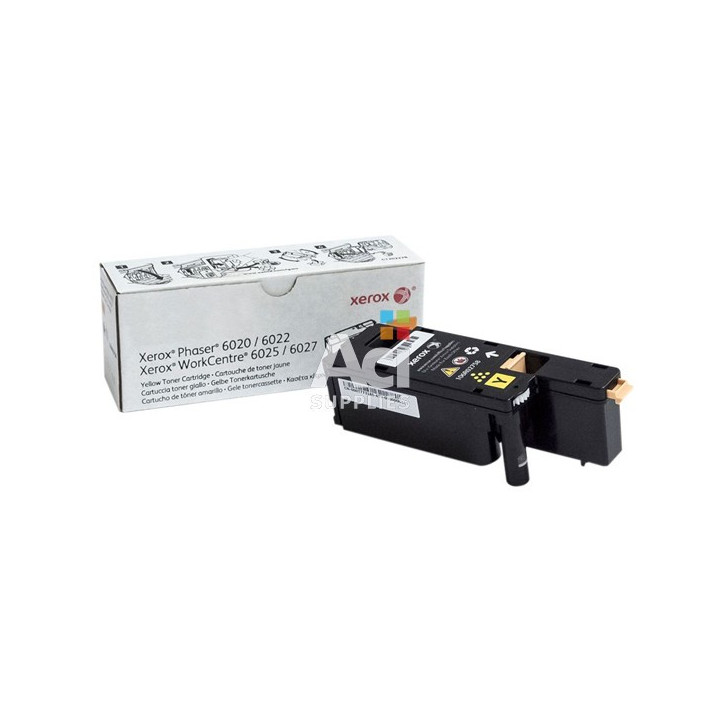 XEROX PHASER 6020/6022, WC 6025/6027 YELLOW TONER (1k) (106R02758) (XER106R02758)