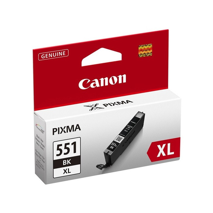 Canon Μελάνι Inkjet CLI-551BK XL Black (6443B001) (CANCLI-551BKXL)