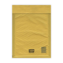Typotrust Φάκελος με Φυσαλίδες 100x165mm 1Α-211(συσκευασμένοι σε συρρίκνωση των 10 φακέλων) (3071) (TYP3071)