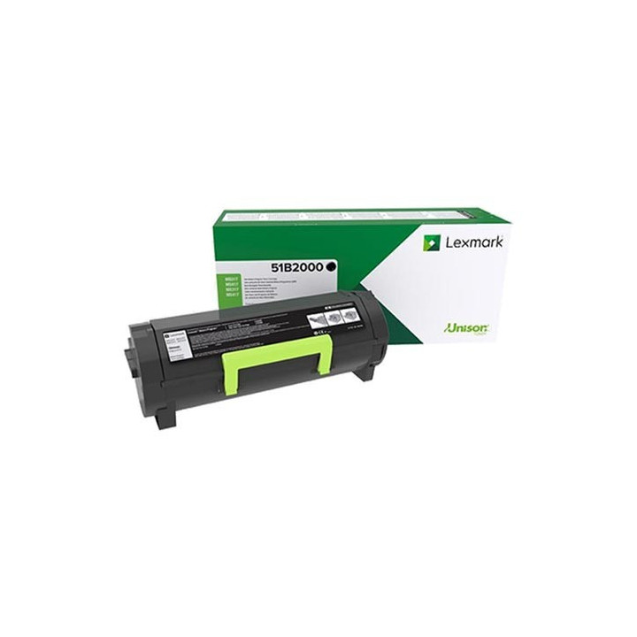 LEXMARK MS/MX317/417/517/617 TONER BLACK 2.5K (51B2000) (LEX51B2000)