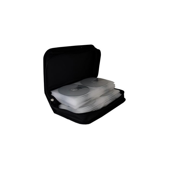 MediaRange Media Storage Wallet for 96 Discs Nylon Black (MRBOX55)