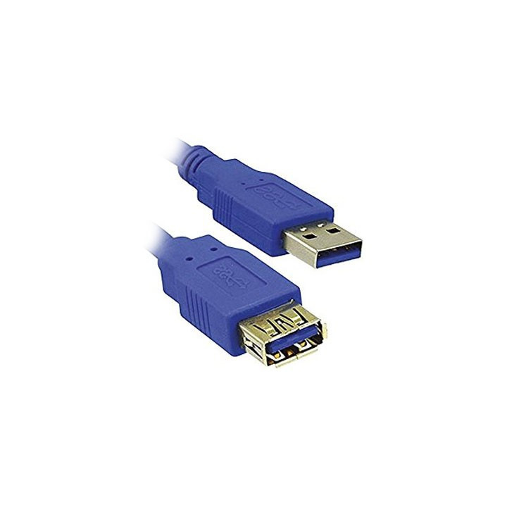 Καλώδιο MediaRange USB 3.0 Extension AM/AF 3.0M Blue (MRCS145)