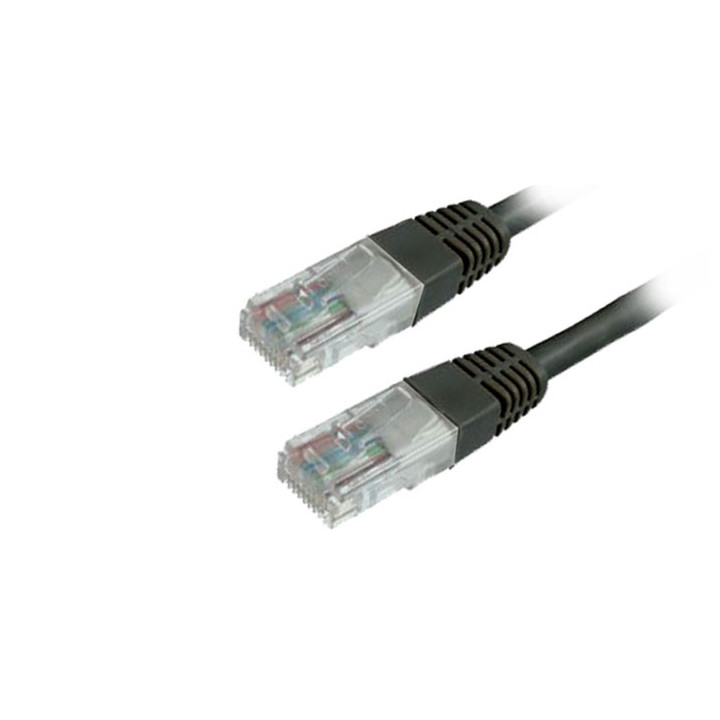 Καλώδιο MediaRange Network UTP CAT 6 RJ45/RJ45 1.0M Black (MRCS119)
