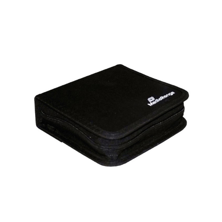MediaRange Media Storage Wallet for 24 Discs Nylon Black (MRBOX50)