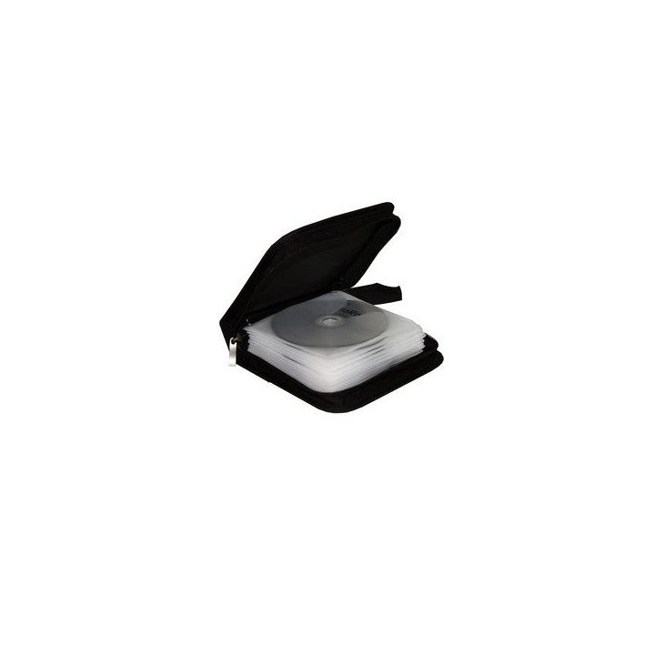 MediaRange Media Storage Wallet for 24 Discs Nylon Black (MRBOX50)