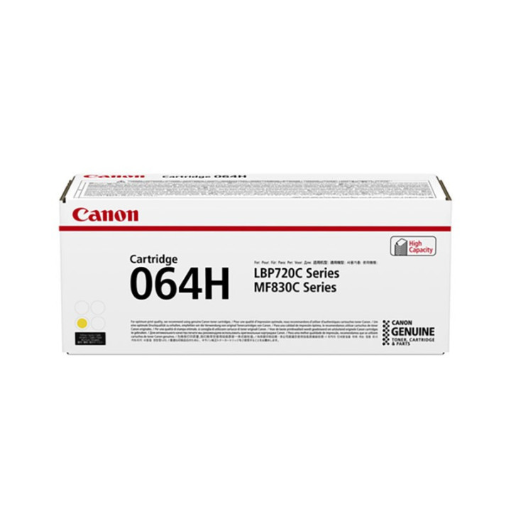 CANON LBP722Cdw/MF 832Cdw  SERIES TONER YELLOW HC (10.4k) (4932C001) (CAN-064YH)