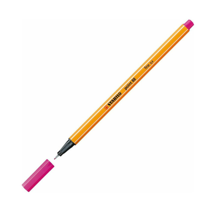 Μαρκαδόρος Σχεδίου STABILO Point 88 No.56 0.4 mm (Ροζ) (88/56)