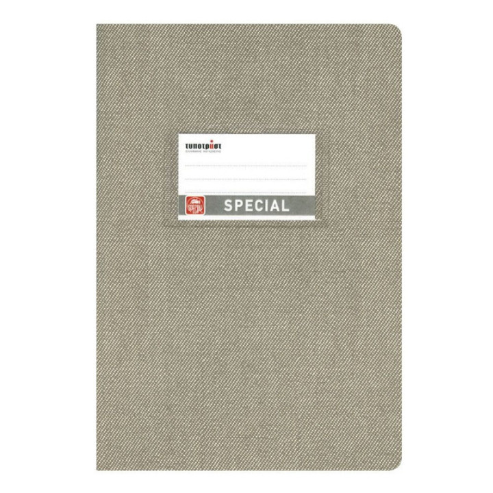Typotrust Jeans Τετράδιο Γκρι Ριγέ 17x25 50φ. (4164) (TYP4164)
