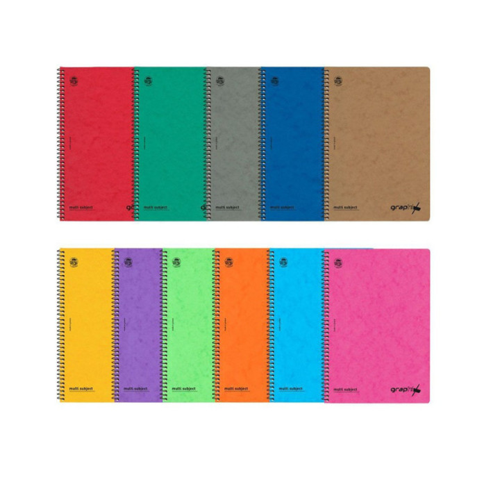 Typotrust Graphix Τετράδιο Σπιράλ Β5 2 θεμάτων (4552-18) (TYP4552-18)